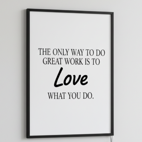 Custom Quote Wall Poster